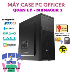 PCAP Office Manager 3 (I3-10105 | 8GB RAM | SSD 480GB | Intel UHD 630) - Bộ case máy tính giám sát tính tiền giá rẻ tối ưu tốc độ nhanh nhất dành cho Quản lý showroom siêu thị