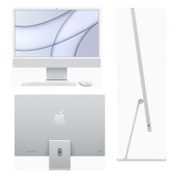 Máy tính All in One Apple iMac 24inch M1 MGTF3SA/A 256GB - Silver