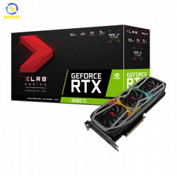 VGA PNY GeForce RTX 3080Ti 12GB XLR8 Gaming REVEL EPIC-X RGB Triple Fan (VCG3080T12TFXPPB)