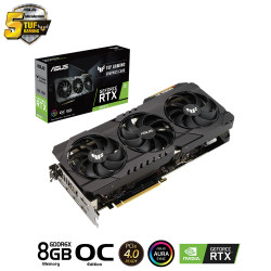 VGA ASUS TUF Gaming GeForce RTX 3070 Ti V2 OC 8GB GDDR6X (TUF-RTX3070TI-V2-O8G-GAMING)