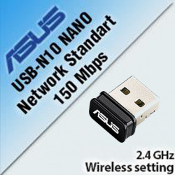 Thiết bị mạng Asus WiFi USB-N10 NANO (bắt sóng)