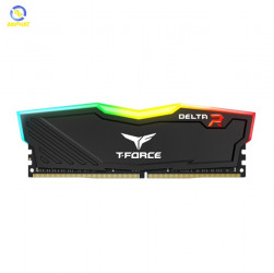 Ram TEAMGROUP T-Force DELTA RGB 32GB (1x32GB) DDR4 3200MHz (Đen)