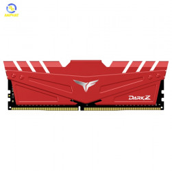 Ram TEAMGROUP DARK Z 16GB (1x16GB) DDR4 3200MHz (Đỏ)