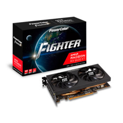 VGA PowerColor Fighter Radeon RX 6600XT 8GB GDDR6 (AXRX 6600XT 8GBD6-3DH)