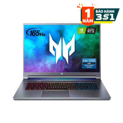 Laptop Acer Gaming Predator Triton 500 SE PT516-51s-71RW NH.QAKSV.001 (Core™ i7-11800H | 64GB | 1TB SSD | RTX 3080 8GB | 16 inch WQXGA | Win 10 | Steel Gray)