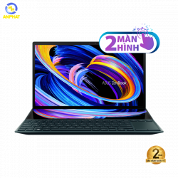 Laptop Asus ZenBook Duo 14 UX482EA-KA081T (Core i5-1135G7 | 8GB | 512GB | Intel Iris Xe | 14.0 inch FHD | Cảm ứng | ScreenPad™ Plus | Win 10 | Celestial blue)