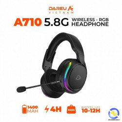 Tai nghe DareU A710 RGB Wireless