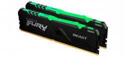 RAM Kingston FURY Beast RGB 32GB (2x16GB) DDR4 3600MHz (KF436C18BBAK2/32)