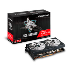 VGA PowerColor Hellhound Radeon RX 6600 8GB GDDR6 (AXRX 6600 8GBD6-3DHL)