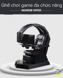 Ghế giám đốc đa chức năng tự động Ingrem VIPER Windsharp IW-R1 ( Bản cao nhất ) - Multifunction / gaming / workstation
