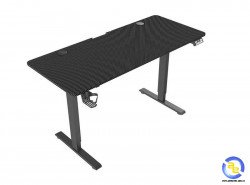 Bàn gaming điện nâng hạ chiều cao WARRIOR Paladin Series WGT606 Pro Black
