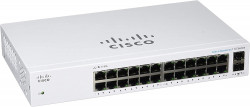 Thiết bị mạng Cisco CBS110 Unmanaged 24-port GE, 2x1G SFP Shared CBS110-24T-EU    