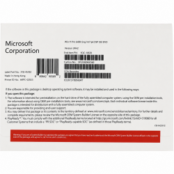 Phần mềm Microsoft Windows Pro 11 64Bit Eng Intl 1pk DSP OEI DVD (FQC-10528)
