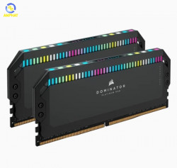 RAM Corsair DOMINATOR PLATINUM RGB 32GB (2x16GB) DDR5 5200MHz Black (CMT32GX5M2B5200C40)