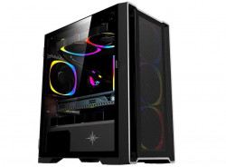 Vỏ case KENOO ESPORT M500 -3F - Màu Đen MATX (3 Fan RGB)