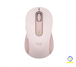 Chuột không dây Logitech SIGNATURE M650 Wireless/Bluetooth - màu hồng