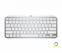 Bàn Phím Không Dây Logitech MX Keys Mini Wireless Illuminated - Xám nhạt  920-010506