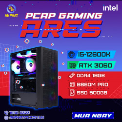 PCAP GAMING ARES (B660M/I5 12600K/16GB/500GB/RTX3060)