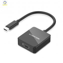 Bộ chuyển đổi Type C sang Cổng HDMI Lention CU207H - Đen