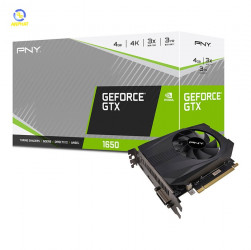 VGA PNY GeForce GTX 1650 4GB GDDR6 Single Fan (VCG16504D6SFMPB)