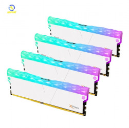 Ram V-Color DDR5 32GB (2x16GB + 2xNon DRAM RGB Dummy) 6000MHz Manta XPrism RGB U-DlMM 1.25V (White) - (TMXPL1660836WW-DW)
