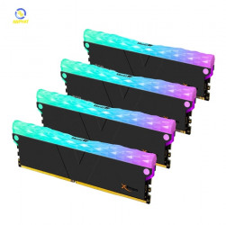 Ram V-Color DDR5 32GB (2x16GB + 2xNon DRAM RGB Dummy) 6200MHz Manta XPrism RGB U-DlMM 1.3V (Black) - (TMXPL1662836KW-DK)