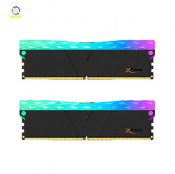 Ram V-Color DDR5 32GB (2x16GB) 5600MHz Manta XPrism RGB U-DlMM 1.2V (Black) - (TMXPL1656836KWK)