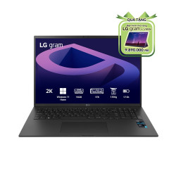 Laptop LG Gram 2022 17Z90Q-G.AH78A5 (Core™ i7-1260P | 16GB | 1TB | Iris Xe Graphics | 17 inch WQXGA | Windows 11 Home | Black)