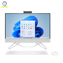 Máy tính All in One HP 24-cb1011d 6K7G6PA (Core i5-1235U | 8GB | 512GB | Intel Iris Xe | 23.8 inch FHD | Cảm ứng | Win 11 | Trắng)