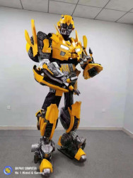 Set bộ đồ cosplay Robot người máy hoá trang Transformer Bumblebee CPL1 V1 cao 2m7 Cosplay