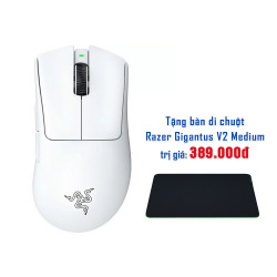 Chuột Razer DeathAdder V3 Pro Wireless White