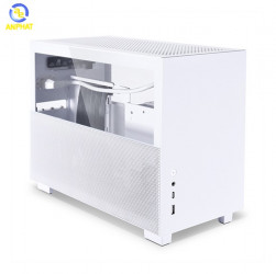 Vỏ máy tính Mini LIAN LI Q58 White PCIE 4.0 (MINI TOWER/MÀU TRẮNG/PCIE 4.0)