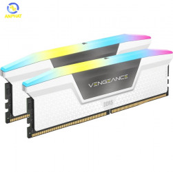 Ram Corsair VENGEANCE RGB 32GB (2x16GB) DDR5 bus 5600MHz White (CMH32GX5M2B5600C36WK)