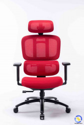 Ghế công thái học Ergonomic WARRIOR HERO Series WEC509 Black Red