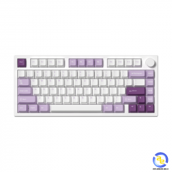 Bàn phím cơ FL-Esports GP75 CPM Taro Purple 3 Mode Kailh Box V2 Red switch