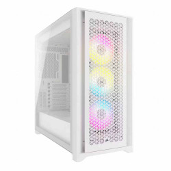 Vỏ máy tính Corsair iCUE 5000D RGB Airflow, True White (CC-9011243-WW) EATX- 3 FAN RGB