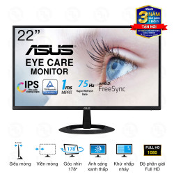 Màn Hình ASUS VZ22EHE (21.45 inch - FHD - IPS - 75Hz - 1ms - FreeSync - EyeCare)