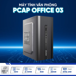 PC Văn Phòng - PCAP Office 03 (H510|i3-10105|8GB RAM|SSD 250GB-256GB)