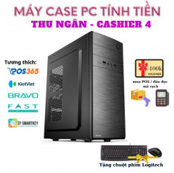 PCAP Office Cashier 4 ( Pentium G6405 | 8GB RAM | SSD 250GB | Dsub VGA | DVI | HDMI | PS2 | M2 | TẶNG chuột phím MK120 ) - Bộ case máy tính tiền giá rẻ tối ưu tốc độ nhanh nhất dành cho thu ngân siêu thị