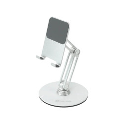 Giá đỡ điện thoại/tablet đế xoay 360 độ HyperWork T3 - Silver