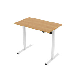 Bàn nâng chiều cao QP1M-4824 ET111G-4824 Oak+White