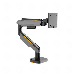Giá Đỡ Màn Hình Human Motion T9 Pro II RGB (23 - 43inch) Màu Xám