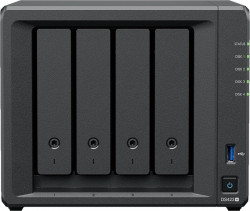 Thiết bị lưu trữ NAS Synology DS423+ (2 GB DDR4 | 4 khay ổ cứng + M.2 2280 NVMe SSD )
