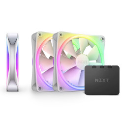 Fan Case NZXT Bộ 3 Fan F120RGB Duo White(Triple) RF-D12TF-W1