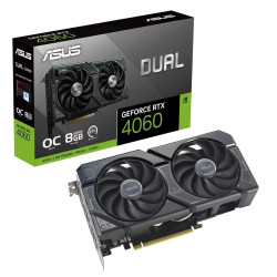 VGA Asus DUAL RTX 4060 OC 8GB (DUAL-RTX4060-O8G)