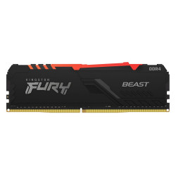 Ram Kingston FURY Beast RGB 16GB (1X16GB) DDR4 3600MHz (KF436C18BBA/16)