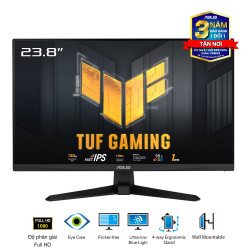 Màn Hình Gaming ASUS TUF VG249Q3A (23.8 inch - FHD - Fast IPS - 180Hz - 1ms - ELMBSync - GSync - FreeSync)