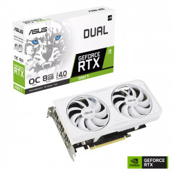 VGA ASUS Dual GeForce RTX 3060 Ti White OC Edition 8GB GDDR6X
