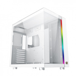 Vỏ Case XIGMATEK AQUA ULTRA ARTIC (EN40801) - PREMIUM GAMING E-ATX, ARGB STRIP 
