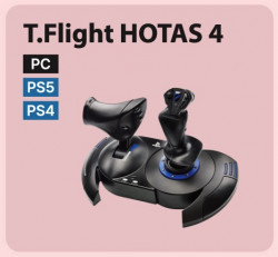 Cần lái máy bay ThrustMaster T.FLIGHT HOTAS 4 joystick cho PS4 / PS5 / PC